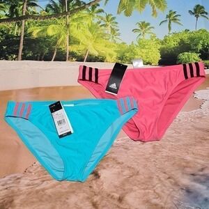 Adidas‎ Bikini Bottoms Lot of 2 Large